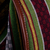 Mochila de algodón - Mochila ajustable de algodón Janda de rayas verdes y rojas
