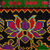 Embroidered viscose sling bag, 'Grace in Uzbekistan' - Viscose Sling Bag with Classic Floral Embroidered Pattern