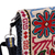Embroidered viscose sling bag, 'Noble Miss' - Floral Embroidered Viscose Sling Bag with Snap Flap Closure