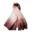 Bufanda de lana de cachemira - Bufanda de lana suave 100% cachemira tejida a mano en marrón y blanco