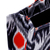 Ikat tote bag, 'Splendorous Vibrancy' - Handcrafted Tote Bag with Ikat Motifs in Black Red and White