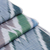 Bufanda ikat de algodón - Bufanda ikat de algodón con flecos coloridos hecha a mano inspirada en Chevron