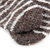 Calcetines de cachemir - Calcetines unisex de lana de cachemira tejidos a mano a rayas grises y blancos