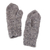 Cashmere wool mittens, 'Serene Cuddle' - Knit Soft 100% Cashmere Wool Mittens in Light Grey