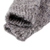 Manoplas de lana de cachemir - Manoplas tejidas suaves de lana 100 % cachemira en gris claro