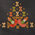 Monedero de lino bordado - Monedero de lino con bordado floral tradicional armenio