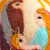 Adorno de fieltro bordado - Adorno armenio de fieltro con motivo de Natividad bordado a mano