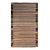 Wool blend area rug, 'colours of the Dawn' (3x5) - colourful Striped Handwoven Wool Blend Area Rug (3x5)