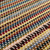Wool blend area rug, 'Colors of the Dawn' (3x5) - Colorful Striped Handwoven Wool Blend Area Rug (3x5)