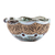 Glazed ceramic catchall, 'Majestic Core' - Pomegranate-Shaped Glazed Turquoise Ceramic Catchall