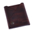 Men's fold-over leather wallet, 'Stylish Brown' - Armenian Handmade Men's Fold-Over Leather Wallet in Brown