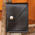 Leather card holder, 'Midnight Cool' - 100% Leather Card Holder in Black Handcrafted in Armenia