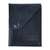 Leather card holder, 'Foamy Cool' - Blue 100% Leather Card Holder Handcrafted in Armenia
