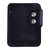 Leather card holder, 'Elegance in Black' - Black 100% Leather Card Holder Handcrafted in Armenia