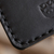 Leather card holder, 'Elegance in Black' - Black 100% Leather Card Holder Handcrafted in Armenia