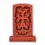 Escultura de estela de piedra de toba - Escultura de estela de khachkar de piedra de toba con temas cruzados