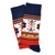 Cotton blend socks, 'Haghartsin Mysteries' - Cotton Blend Socks with Traditional Armenian Motifs