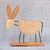 Wood sculpture, 'Donkey Nature' - Hand-Carved Natural-Toned Linden Wood Donkey Sculpture