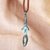 Brass pendant necklace, 'Adam in Teal' - Armenian Brass Pendant Necklace of Archeological Replica