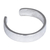 Ear cuff de plata de primera ley - Ear cuff minimalista de plata de primera ley con alto pulido