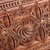 Wood jewelry box, 'Armenian Gems' - Hand-Carved Rectangular Wood Jewelry Box with Armenian Motif