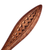 pasador de pelo de madera - Pasador de pelo geométrico de madera de nogal marrón claro tallado a mano