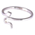 Sterling silver wrap ring, 'Snake Splendor' - Modern Sterling Silver Snake Wrap Ring with Polished Finish