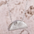 Collar colgante de plata esterlina - Collar moderno con colgante de plata de ley en forma de semicírculo pulido