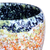 Ceramic vase, 'Intense Action' - Handcrafted Modern Warm-Toned Ceramic Bowl Vase