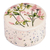 Joyero de cerámica - Joyero de cerámica esmaltada pintado a mano con motivo floral