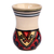 Mini florero de cerámica - Mini jarrón de cerámica con estampado tradicional de arte popular
