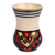 Ceramic mini vase, 'Ancestor's Victory' - Folk Art Traditional-Patterned Ceramic Mini Vase