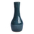 Ceramic vase, 'Tranquil Teal' - Hand-Painted Glazed Splatter Ceramic Vase in Teal and Brown