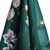 Hand-painted silk scarf, 'Harmonious Blooming' - Hand-Painted Floral-Themed Soft Green 100% Silk Scarf