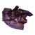 Hand-painted silk scarf, 'Luxurious Blooming' - Hand-Painted Floral-Themed Soft Purple 100% Silk Scarf