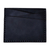 Suede card holder, 'Days of Elegance' - Suede Card Holder in Blue with One Pocket and Four Slots