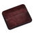 Leather card holder, 'Frugal Cocoa' - Handcrafted 100% Leather Card Holder in a Cocoa Brown Hue