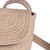 Cotton blend sling bag, 'Metropolitan Beige' - Armenian Handcrafted Cotton Blend Sling Bag in Beige Hues