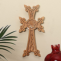 Wood cross, Morning Divinity