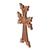 Wood cross, 'Morning Divinity' - Armenian-Inspired Hand-Carved Light Brown Beech Wood Cross