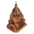 Wood sculpture, 'Noravank Church' - Armenian Handmade Noravank Church Beech Wood Sculpture