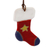 Ceramic ornaments, 'Starry Gifts' (set of 3) - Star-Themed 3-Piece Ceramic Christmas Stocking Ornament Set