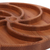 Wood appetizer plate, 'Tasty Whirl' - Armenian-Made Hand-Carved Round Beech Wood Appetizer Plate