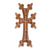 Wood cross, 'Sacred Sense' (large) - Armenian-Made Hand-Carved Large-Sized Beech Wood Cross