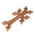 Wood cross, 'Sacred Sense' (large) - Armenian-Made Hand-Carved Large-Sized Beech Wood Cross