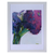 'Purple Mood' - Impressionist Bouquet Color Photograph with Acrylic Frame