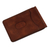 Leather wallet, 'Urban Brown' - Brown 100% Leather Bifold Card Holder-Wallet from Armenia