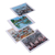 Photograph postcards, 'City Memories' (set of 4) - Cityscape-Themed 4-Piece Print Paper Photograph Postcard Set