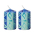 Votive candle, 'Sea Glow' (pair) - Pair of Blue and Green Handpainted Votive Candles