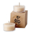 Soy and beeswax tea light candles, 'Soulful Glow' (pair) - Pair of Soy & Beeswax Tealight Candles from Haiti